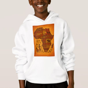 Africa in Pattern – Bold Tribal Continent T-Shirt