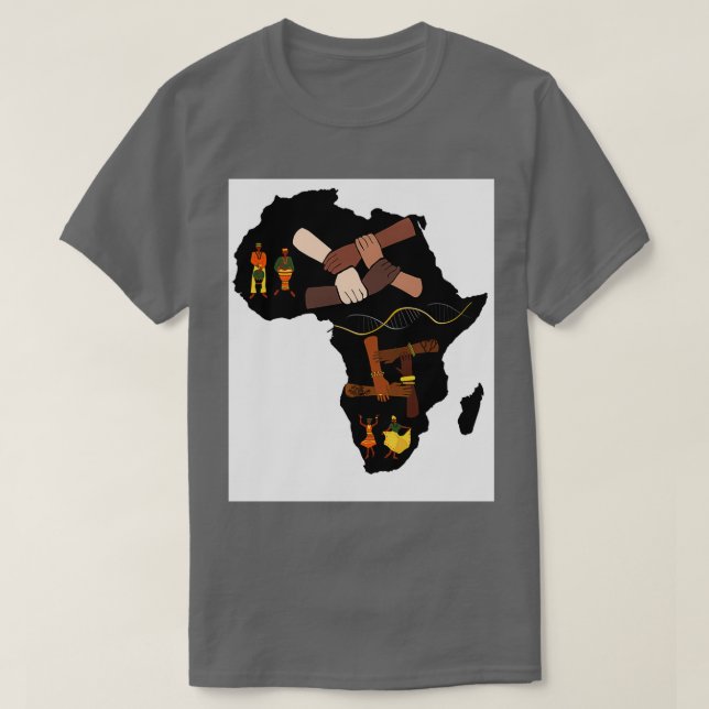 Africa is my dna 27 T-Shirt (Design Front)