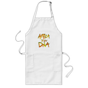 Africa is My Dna Long Apron