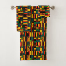 Africa Kente Ghana, Ivory Coast Tribal Pattern 1