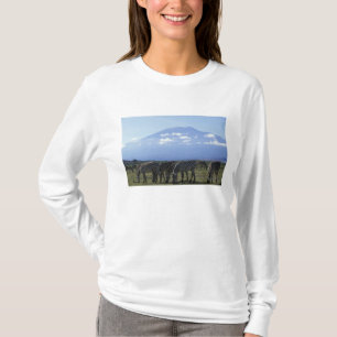 Africa, Kenya, Amboseli National Park, Herd of T-Shirt