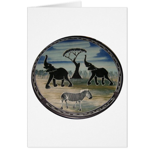 Africa Kenya Beautiful Elegant Wildlife (Front)