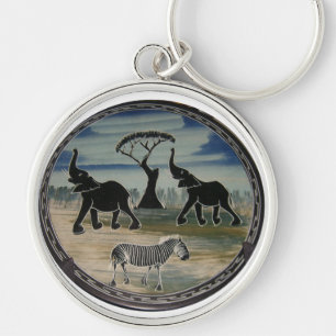 Africa Kenya Beautiful Elegant Wildlife Key Ring