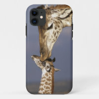 Africa, Kenya, Masai Mara. Giraffes (Giraffe