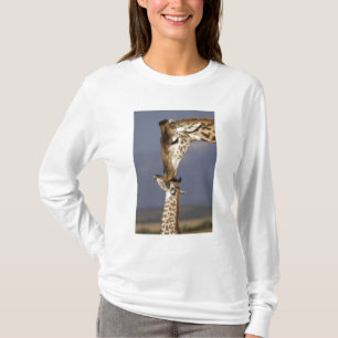 Africa, Kenya, Masai Mara. Giraffes (Giraffe T-Shirt