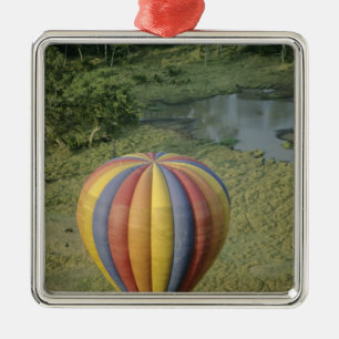 Africa, Kenya, Masai Mara National Preserve, 3 Metal Tree Decoration