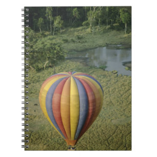 Africa, Kenya, Masai Mara National Preserve, 3 Spiral Notebook