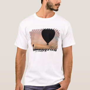Africa, Kenya, Masai Mara. Two balloons glide T-Shirt