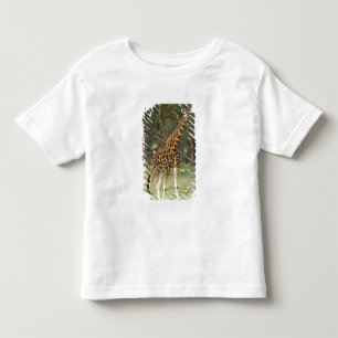 Africa. Kenya. Rothschild's Giraffe at Lake 2 Toddler T-Shirt