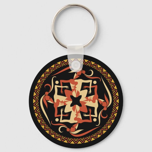 africa key ring (Front)