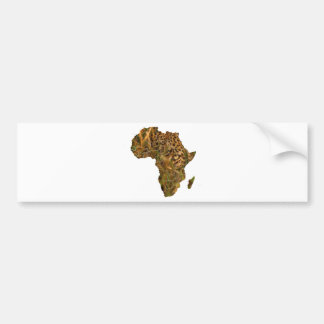 Africa Leopard Bumper Sticker