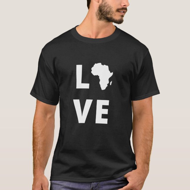 Africa Love T-Shirt (Front)