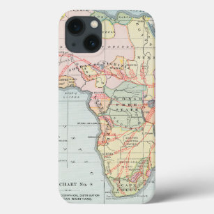 AFRICA: MAP, 1894 iPhone 13 CASE