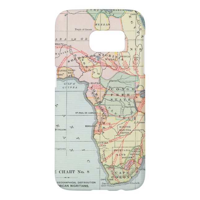AFRICA: MAP, 1894 Case-Mate SAMSUNG GALAXY CASE (Back)
