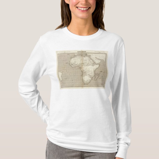 Africa map 2 T-Shirt (Front)