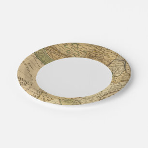 Africa  Map by Worcester Paper Plate