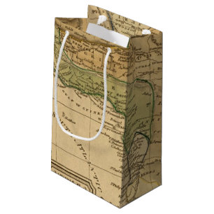 Africa Map by Worcester Small Gift Bag