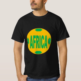 AFRICA Men's Black T-shirt