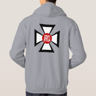 AFRICA men's gray hat sweat Hoodie