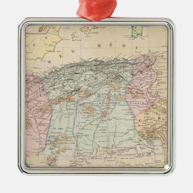 Africa, Morocco Metal Tree Decoration (Front)