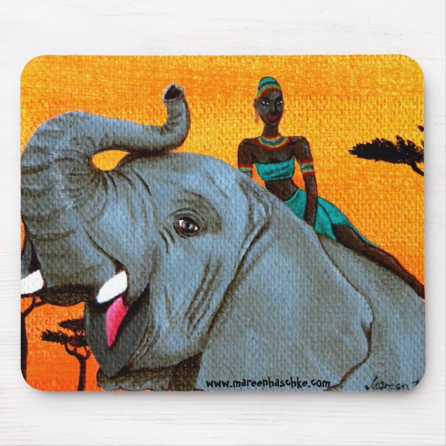 "Africa!" Mouse Pad (Front)