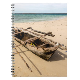 Africa, Mozambique, Mogundula Island Spiral Notebook