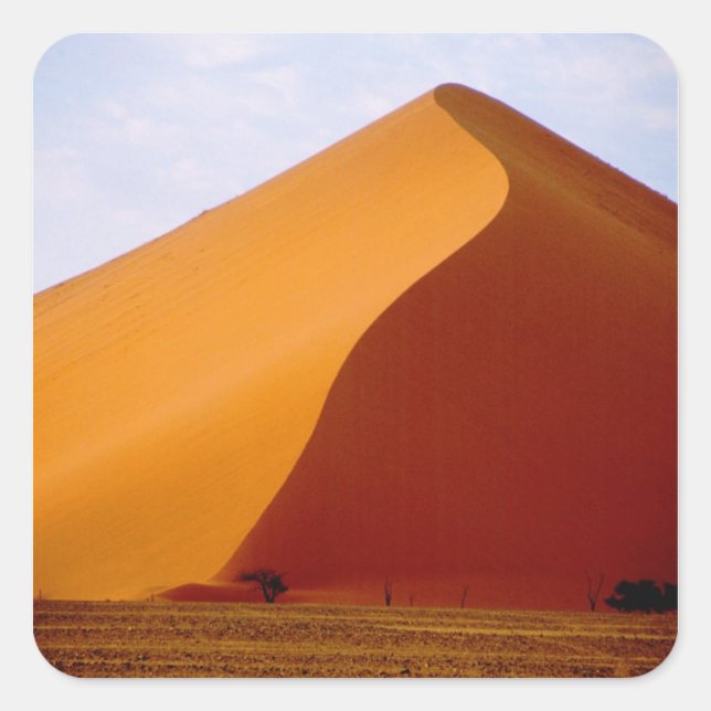 Africa, Namibia, Naukluft National Park, 2 Square Sticker (Front)