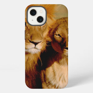 Africa, Namibia, Okonjima. Lion & lioness iPhone 13 Case