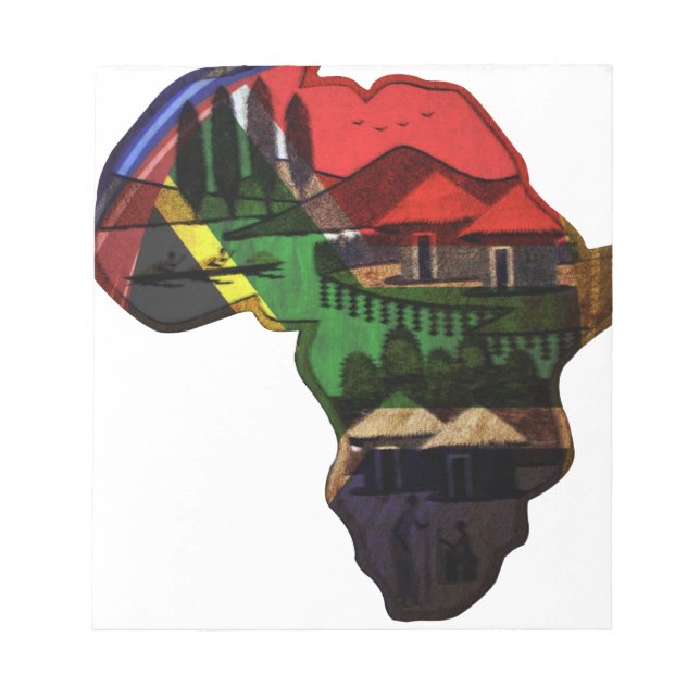 Africa Notepad (Front)