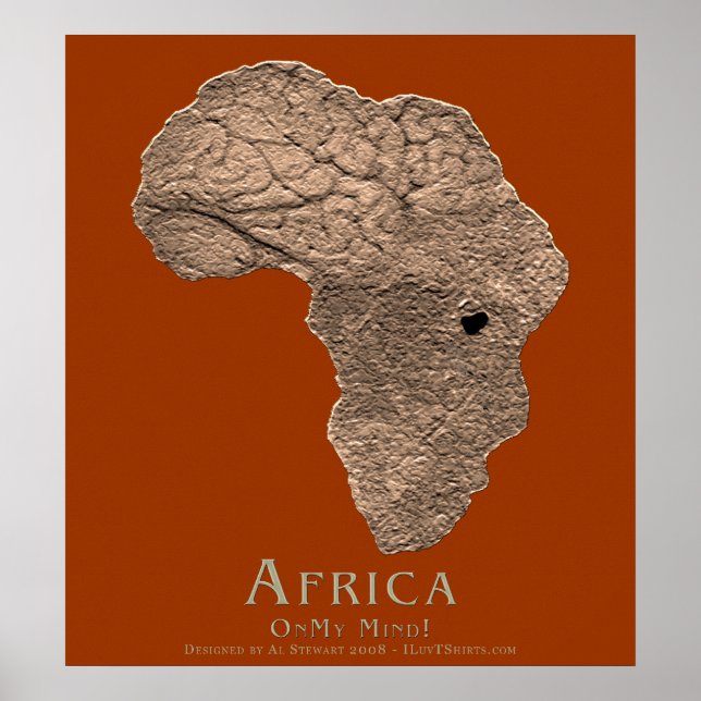 Africa On My Mind Poster (Front)