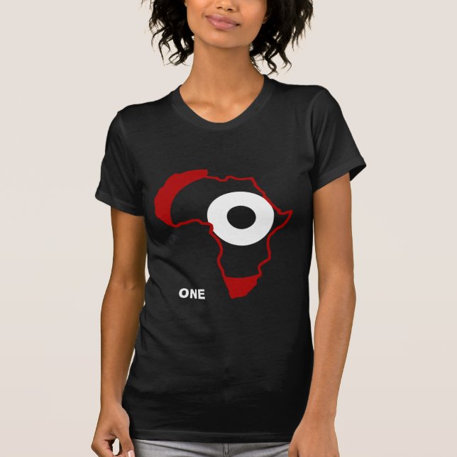 Africa One Shirt Womens (Front)