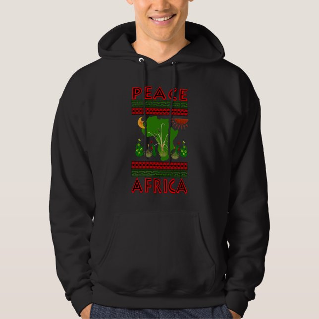 Africa Peace Hoodie (Front)