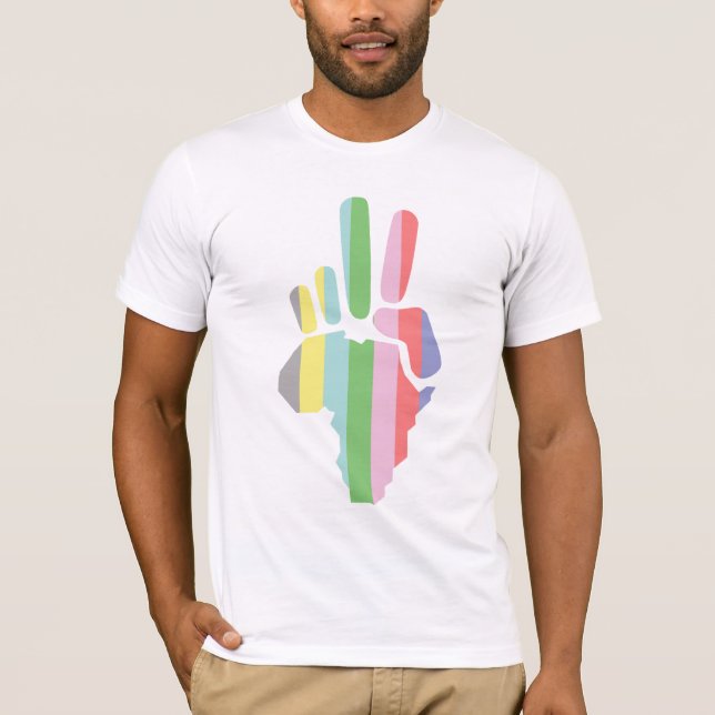 Africa Peace TV T-Shirt (Front)