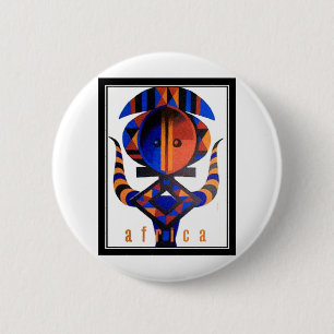 Africa Products 6 Cm Round Badge