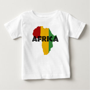 Africa Rasta Color Baby T-Shirt