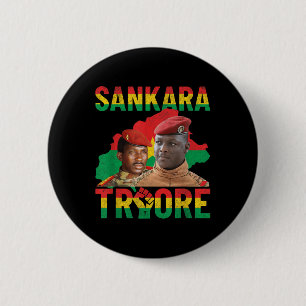 Africa Resistance Thomas Sankara Burkina Faso Ibra 6 Cm Round Badge