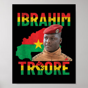 Africa Resistance Thomas Sankara Burkina Faso Ibra Poster
