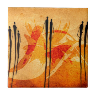 Africa retro vintage style gifts 19 tile