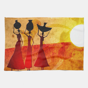 Africa retro vintage style gifts 27 tea towel