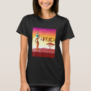 Africa Safari Wild Animals Cute Novelty  5 T-Shirt