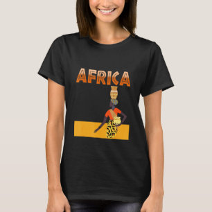 Africa Safari Wild Animals Cute Novelty T-Shirt