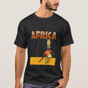 Africa Safari Wild Animals Cute Novelty T-Shirt