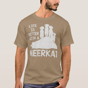 Africa Safari Zoo Animal Meerkat T-Shirt