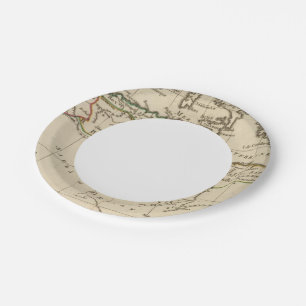 Africa School Paper Plate