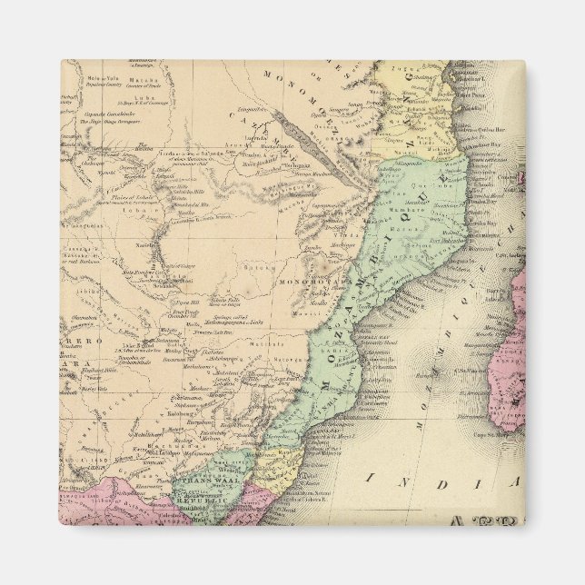 Africa Southern Sheet Magnet (Front)