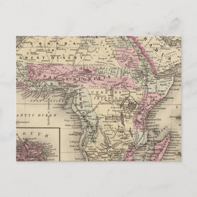 Africa St Helena Postcard (Front)