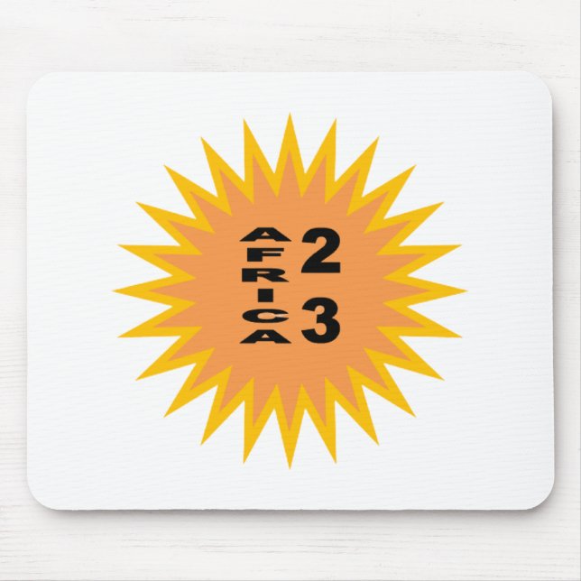 AFRICA SUN Mouse Carpet Mouse Pad (Front)