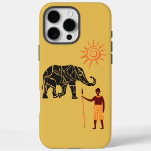 Africa sunset iPhone 16 pro max case