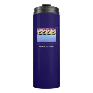Africa, Sunset Sailing Thermal Tumbler
