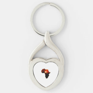 Africa T Shirt Map Of Africa Tee South African Sun Key Ring